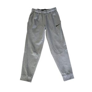 Nike Dri-Fit Sweatpant Joggers Gray Mens S Adjustable Waist Pullon Pants